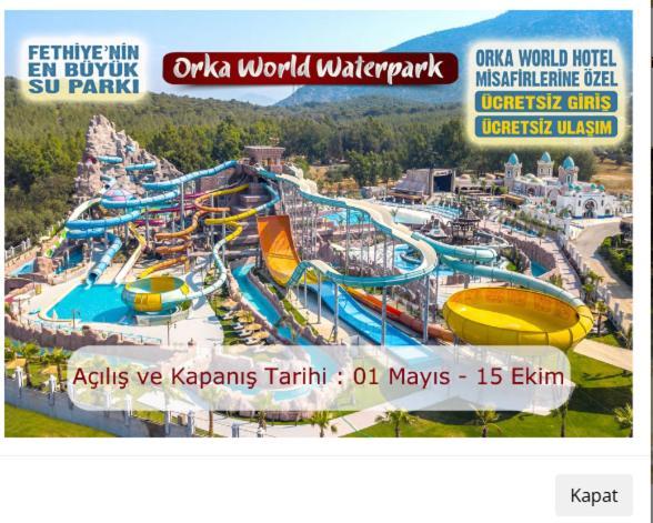 Orka World Hotel & Aquapark Ölüdeniz Esterno foto